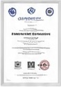 ISO 9001 certificate